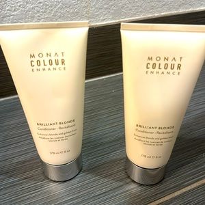 Never used Monat colour enhance brilliant blonde conditioner.  Price per bottle